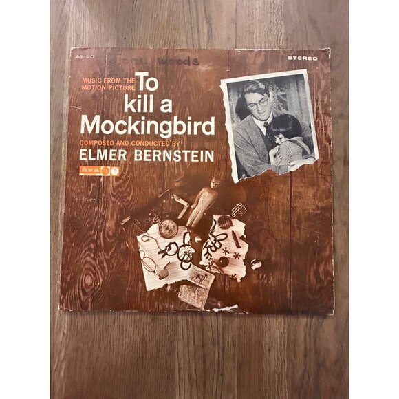 To Kill A Mockingbird Vinyl Record Soundtrack Elmer Bernstein Album AS20 - Picture 1 of 5